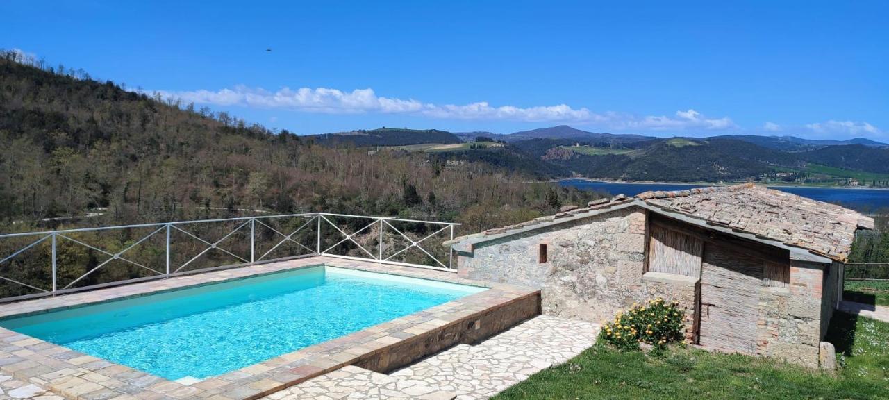 Casale Al Lago Con Piscina E Sauna Corbara  Extérieur photo